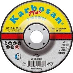 Disco desbaste metal 180x6.4 mm. 910650 Karbosan