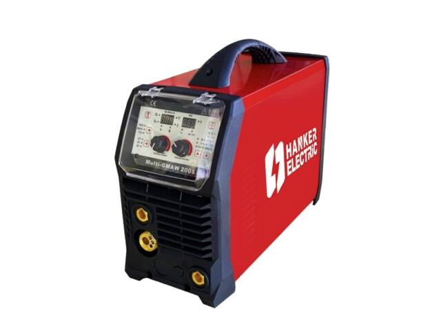 Equipo de soldar Hanker Electric MIG 200 S Inverter, multiproceso MIG/MMA/TIG 